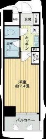 エスリード本町の物件間取画像